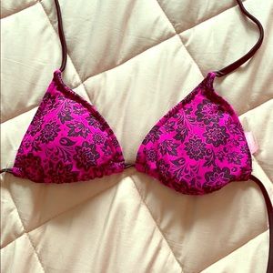 Patterned Bikini Top